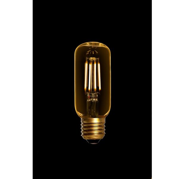 2,5 Watt lille rørformet LED glødepære varm gul - Image 2