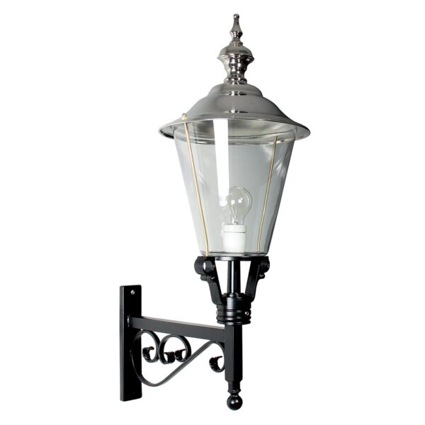 K3b rund lampe med forkromet top - Image 2