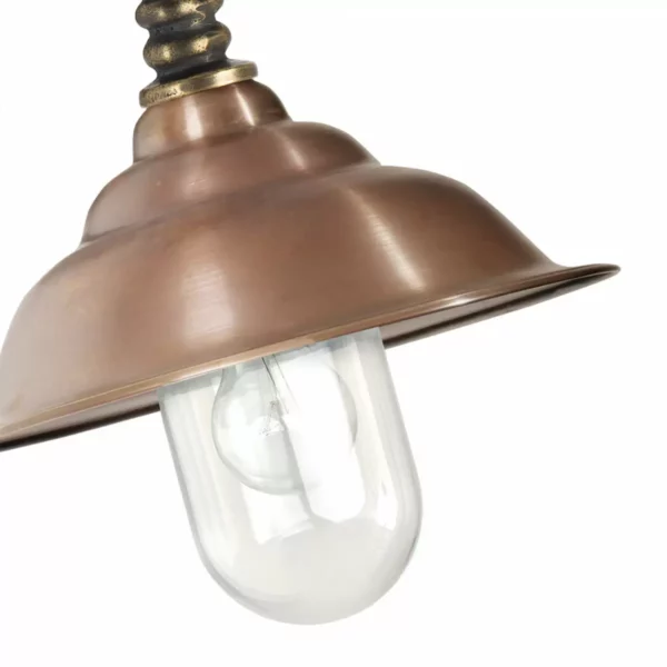Chateau væglampe i bronze og kobber - Image 3
