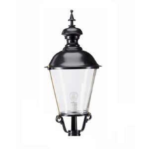 K2a rund lampe med pulverlakeret top