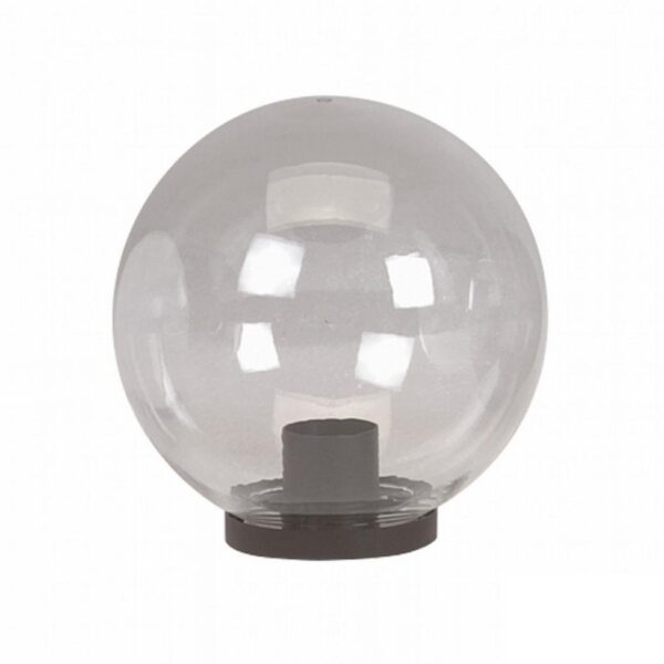 Rund kuppel 40 cm klart glas