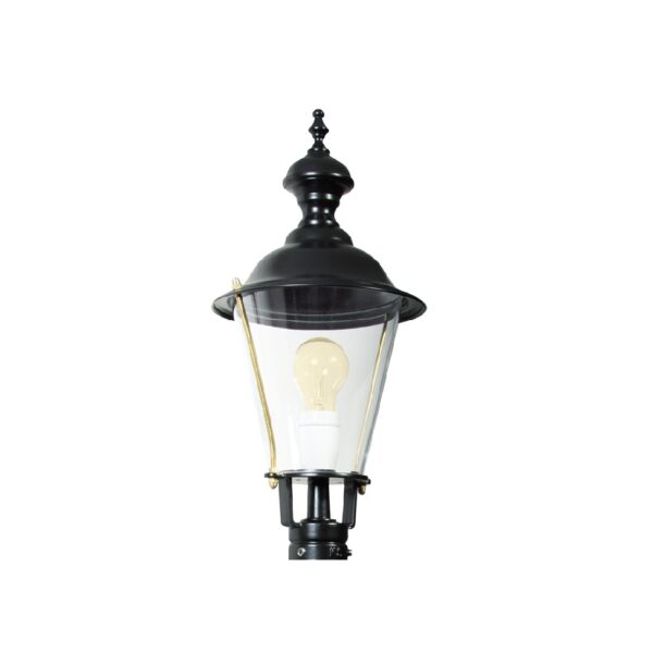 M29 rund lampe med pulverlakeret top
