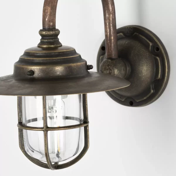 Skibslampe Barro i bronze og kobber - Image 3