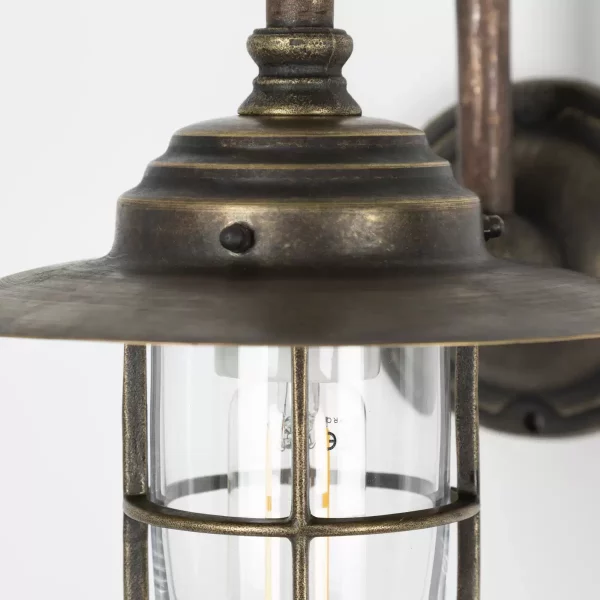 Skibslampe Barro i bronze og kobber - Image 4