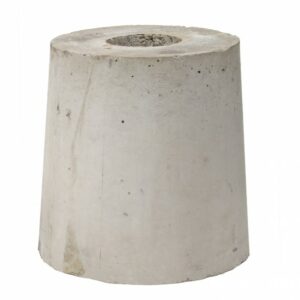 Betonblok rund stor