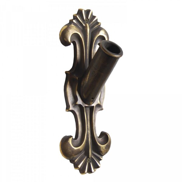 Flagholder slank i bronze