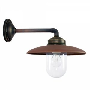 Palazzo gårdlampe i bronze og kobber