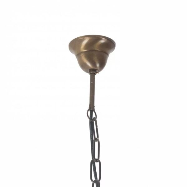 Hængelampe II i kæde i kobber og bronze - Image 4