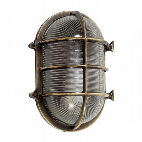 Skibslampe Nautic 4 i bronze