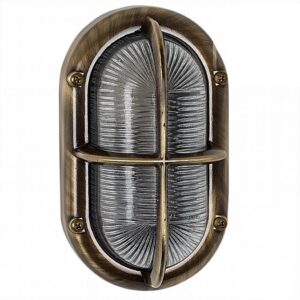 Skibslampe Oculus i bronze
