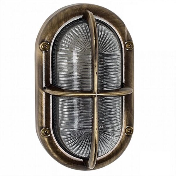 Skibslampe Oculus i bronze