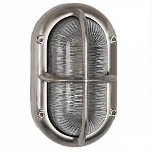 Skibslampe Oculus i nikkel