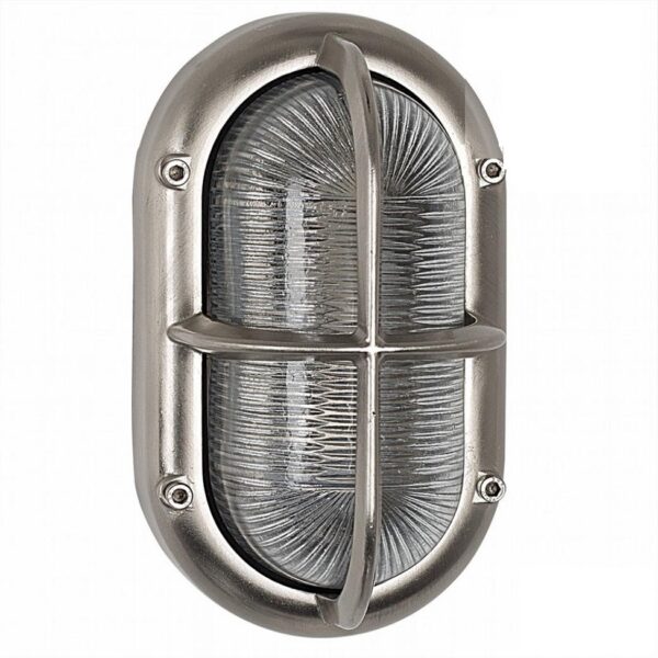 Skibslampe Oculus i nikkel