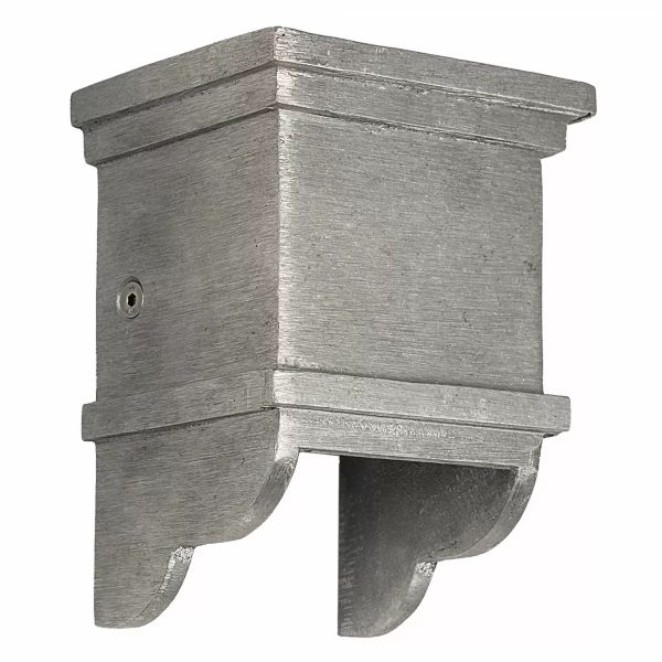 Borgo L downlight i rå aluminium