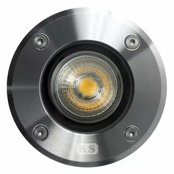 10,5 cm uplight rund til nedgravning - Image 8