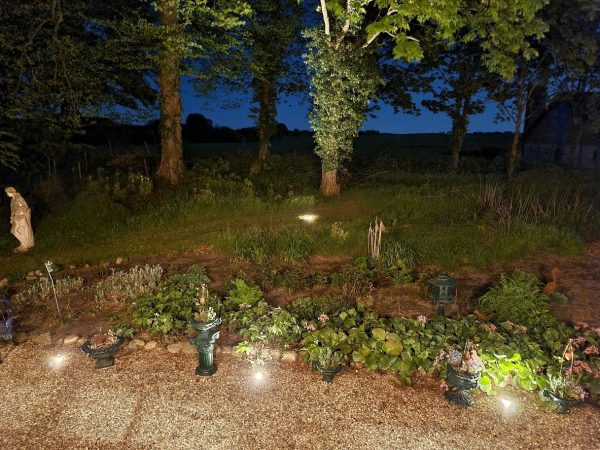 10,5 cm uplight rund til nedgravning - Image 6