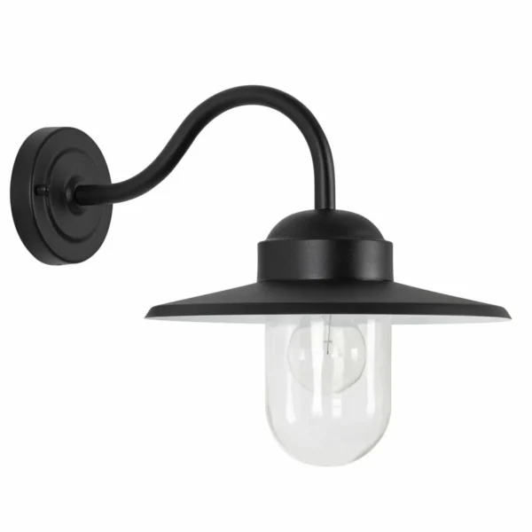 Dolce staldlampe i mat sort