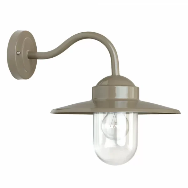 Dolce staldlampe i douce olivengrå