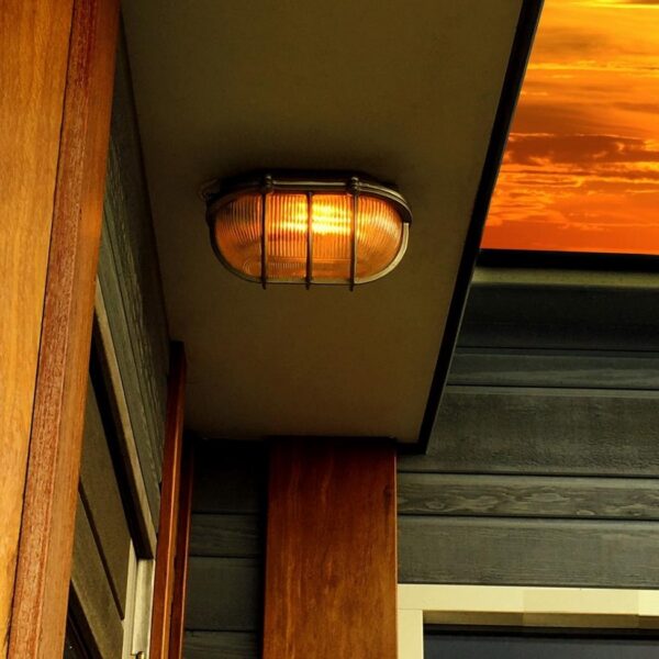 Skibslampe Nautic 4 i bronze - Image 2