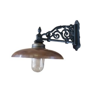 Rennes L kobberlampe
