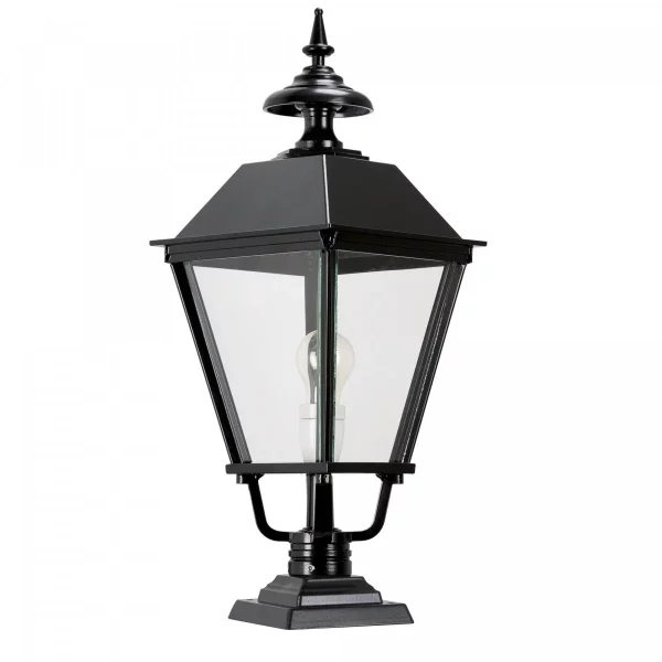 Richmond sokkellampe med firkantet lampe