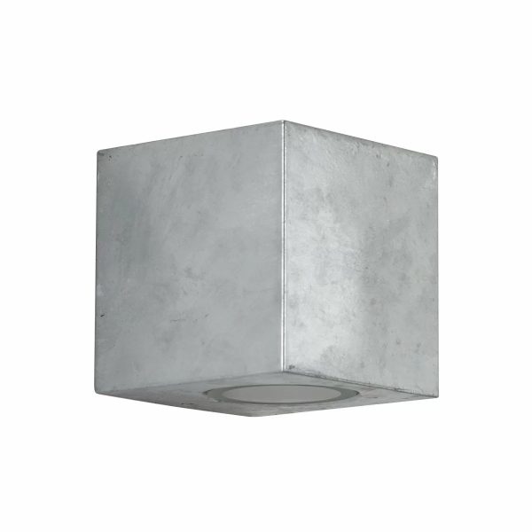 Levi firkantet downlight i galvaniseret stål