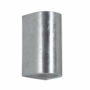 Noa rund uplight/downlight i galvaniseret stål