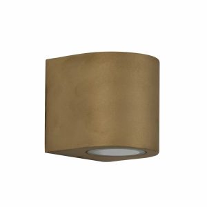 Noa rund downlight i messing