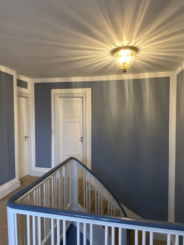 Cambridge messing loftlampe med 3 lyskilder - Image 2