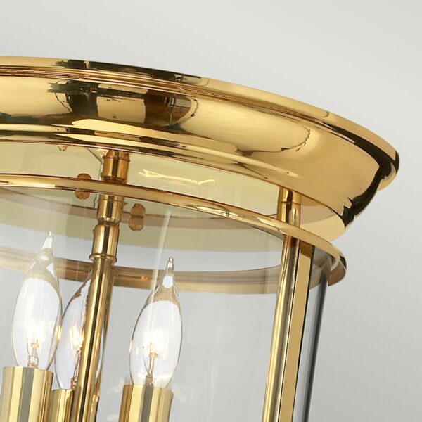 Gentry messing loftlampe med 3 lyskilder - Image 2