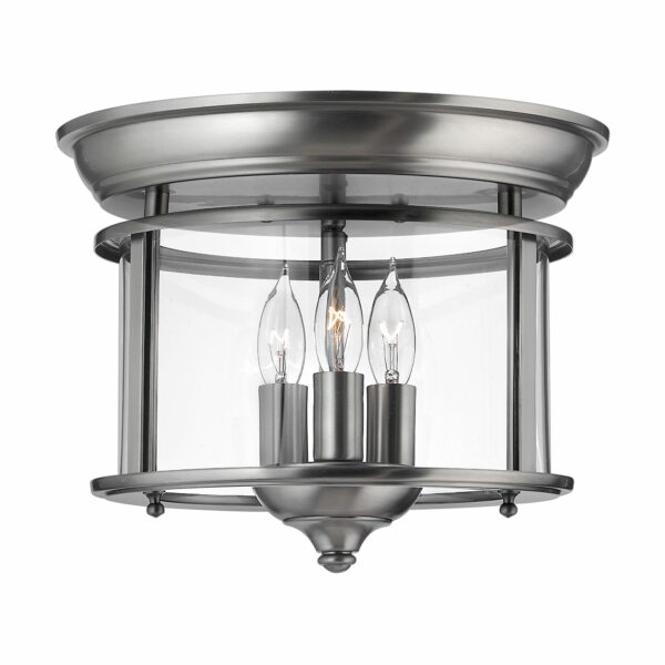 Gentry tin loftlampe med 3 lyskilder