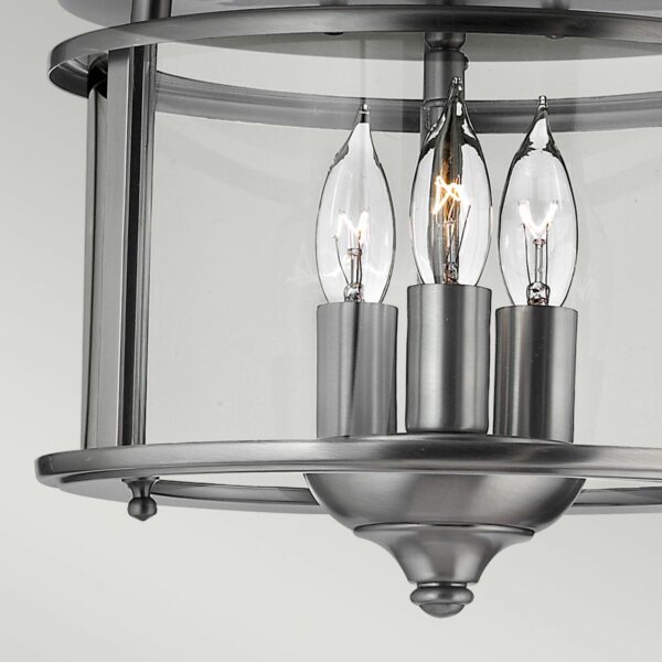 Gentry tin loftlampe med 3 lyskilder - Image 2