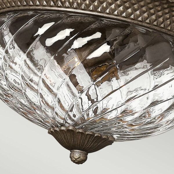 Plantation loftlampe i bronze finish med 3 lyskilder - Image 4