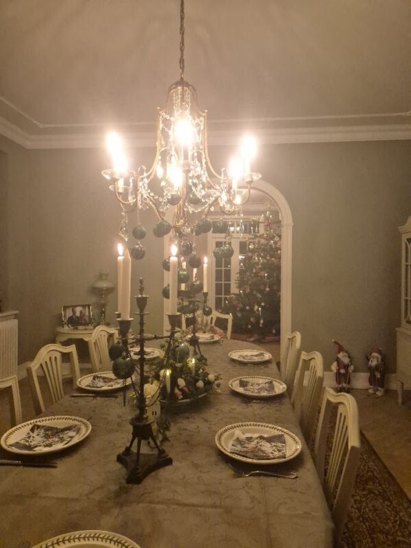Valentina krystal chandelier i bronze-finish med 6 lyskilder - Image 3