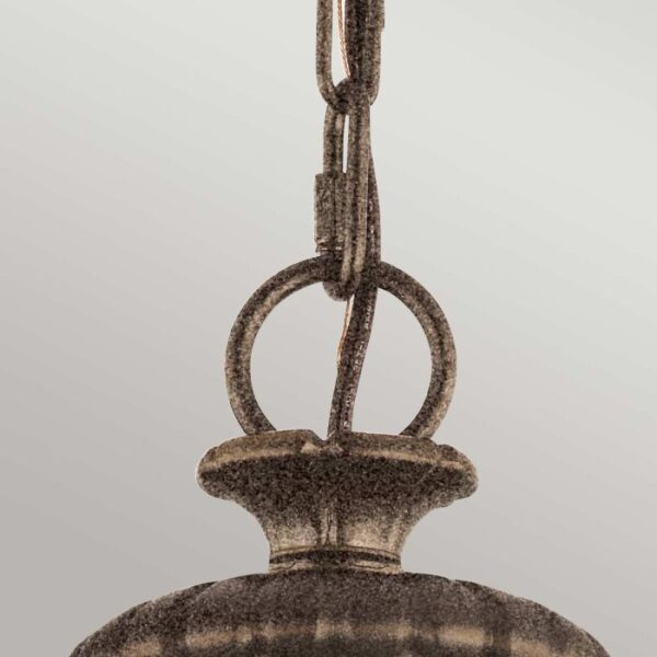 Viktorian kuglelampe i bronze-finish med 3 lyskilder - Image 5