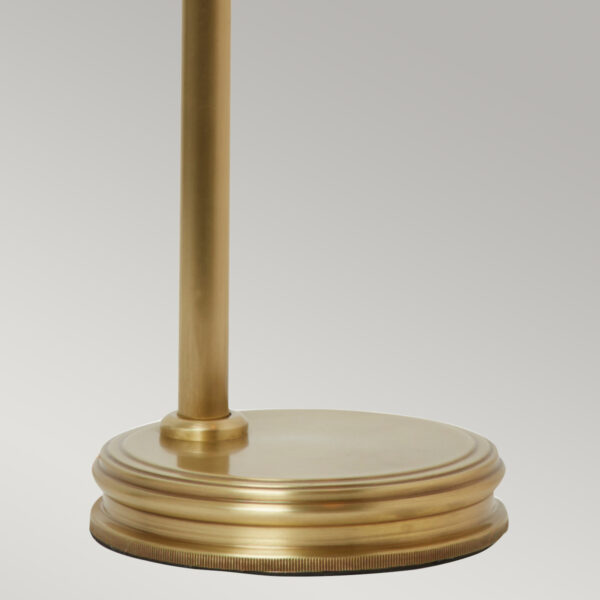 Douille bordlampe i antik messing - Image 2