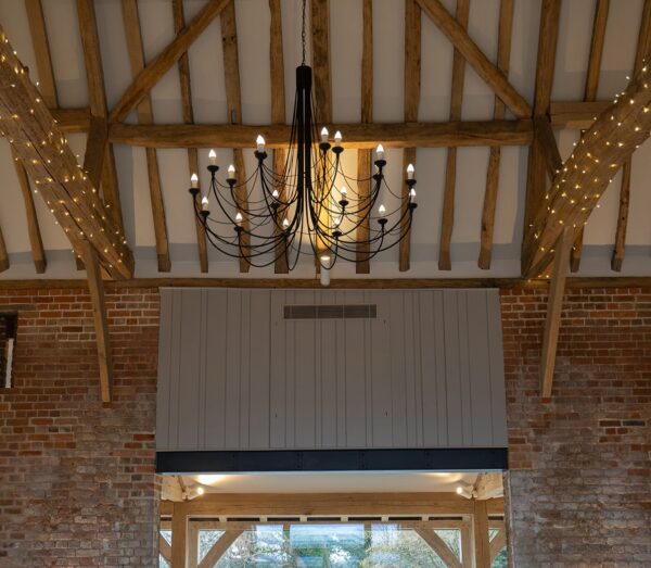 Carisbrooke Castle chandelier med 12 lyskilder - Image 7