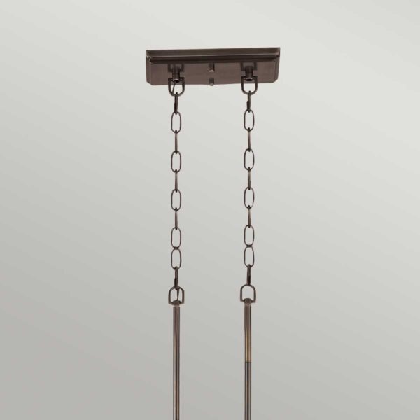 Emery M bistrolampe i patineret bronze-finish med 3 lyskilder - Image 5