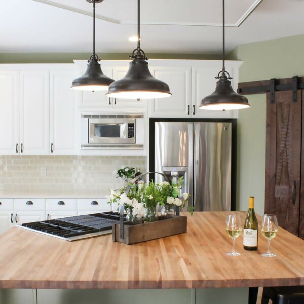 Emery M bistrolampe i patineret bronze-finish - Image 3