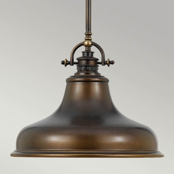 Emery M bistrolampe i patineret bronze-finish med 3 lyskilder - Image 3
