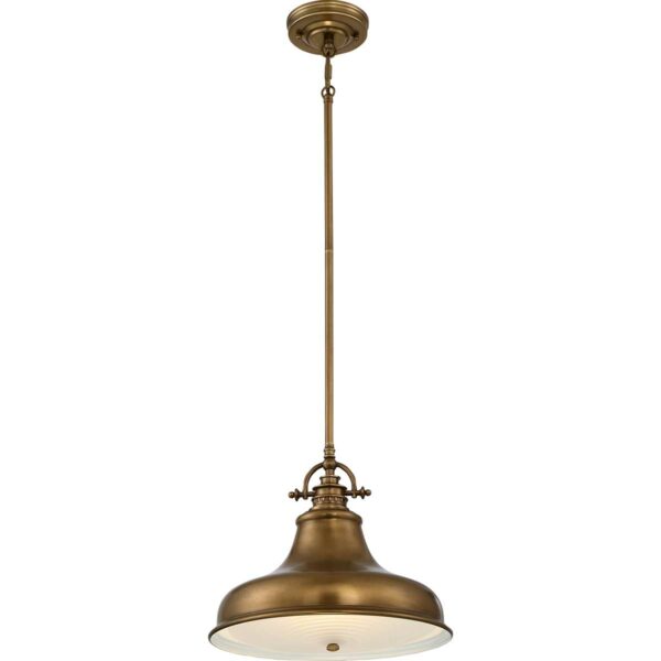 Emery M bistrolampe i patineret messing-finish
