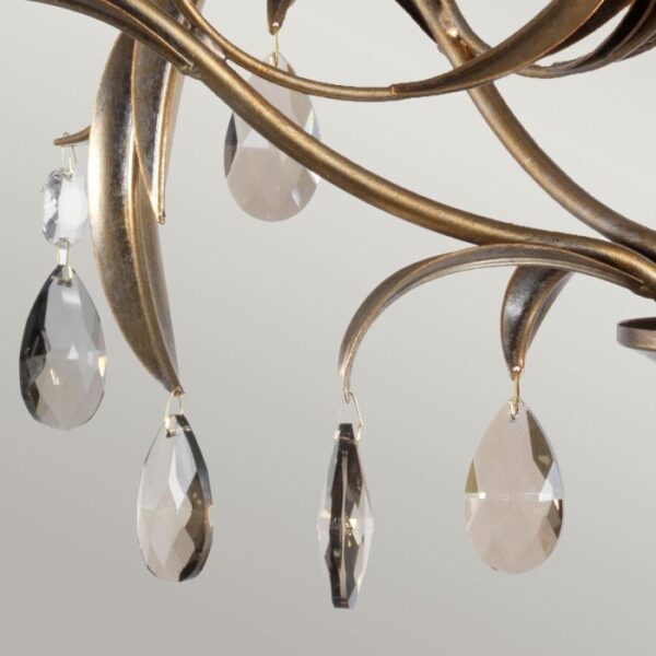 Lily chandelier i bronze-finish med 5 lyskilder - Image 2