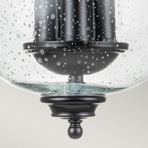 Hørsholm loftlampe eller chandelier i sort finish med 3 lyskilder - Image 4