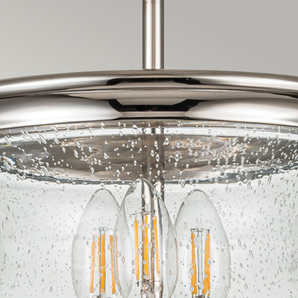 Hørsholm loftlampe eller chandelier i poleret nikkel-finish med 3 lyskilder - Image 3