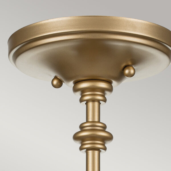 Hørsholm chandelier i messing-finish med 3 lyskilder - Image 4