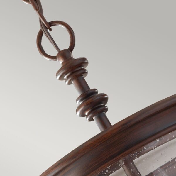 Hørsholm loftlampe i antik bronze-finish med 3 lyskilder - Image 3