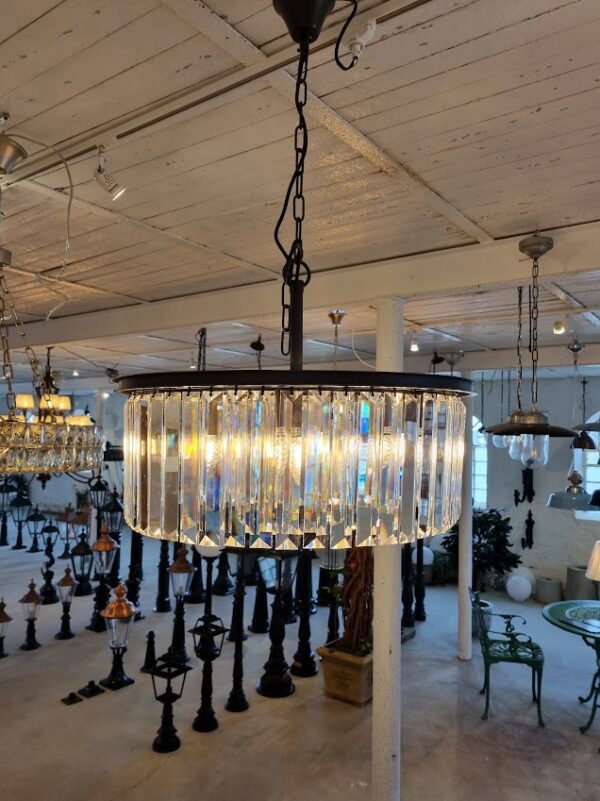 Fredensborg chandelier dobbelt krystalcirkel med 6 lyskilder - Image 4