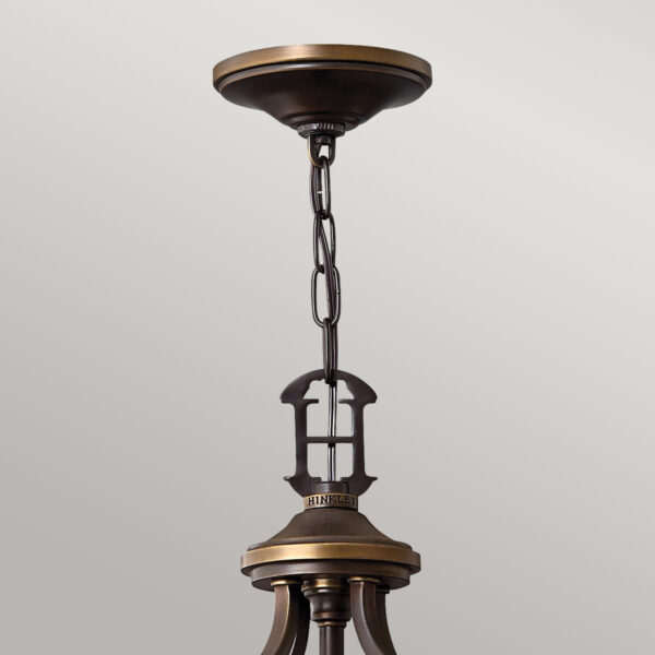 Espergærde chandelier i antik bronze-finish med 8 lyskilder - Image 2