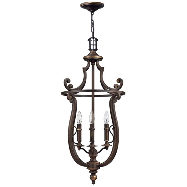 Espergærde chandelier i antik bronze-finish med 4 lyskilder - Image 6