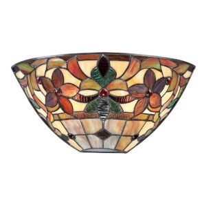 Tiffany Kami 2 loftlampe i vintage bronze-finish med 2 lyskilder